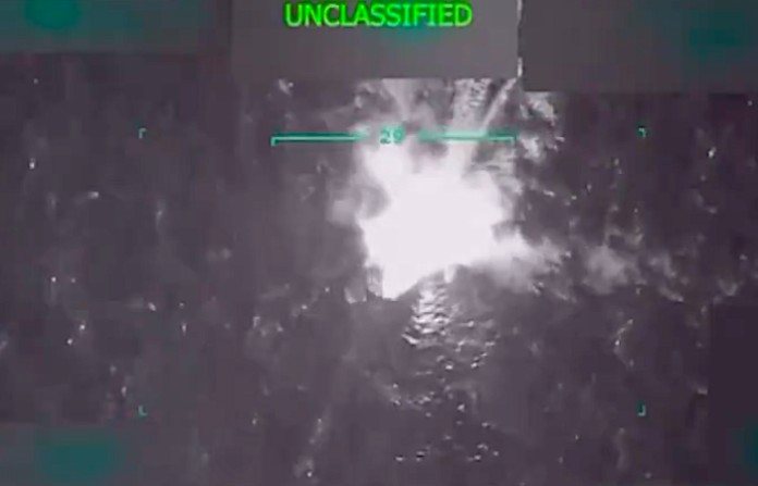 Video: Desde Venezuela dudan de la veracidad del video de una embarcación destruida por EU