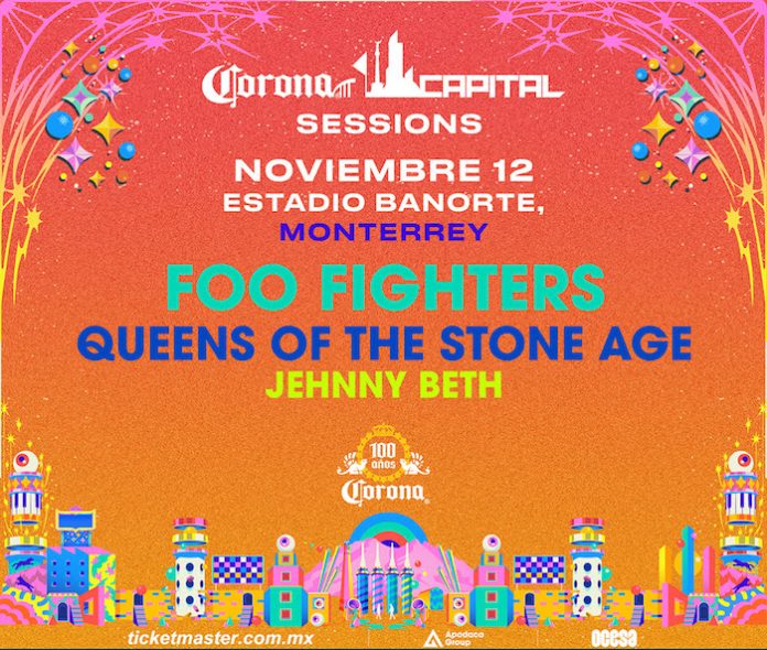 Foo Fighters y Queens of the Stone Age encabezan Corona Capital Sessions en Monterrey