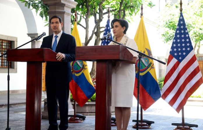 Rubio sobre el despliegue militar en el Caribe: “A mí no me importa lo que dicen las Naciones Unidas”