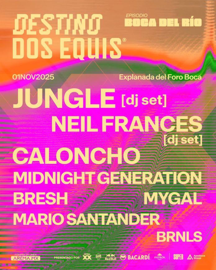Destino Dos Equis debutará en Boca del Río con cartel internacional