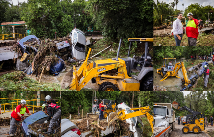 Santiago refuerza acciones tras afectaciones por lluvias y desborde de presa La Boca