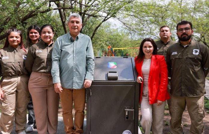San Pedro protege fauna y vecinos con contenedores anti osos en parques de montaña