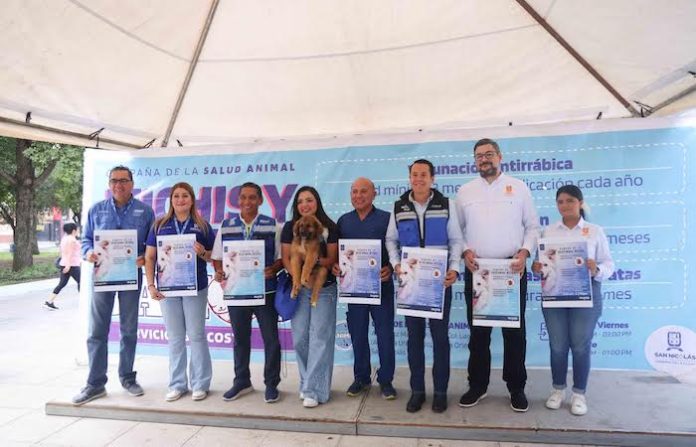 San Nicolás lanza campaña integral de salud para mascotas