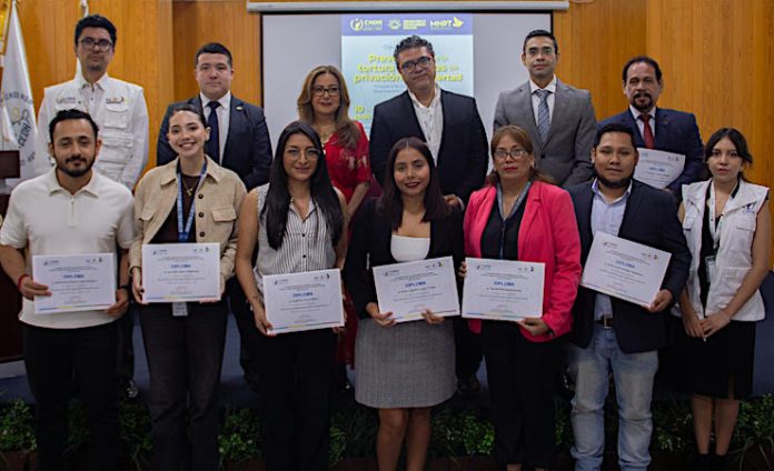 Cierra curso binacional contra la tortura: CNDH y CEDHNL refuerzan alianza en NL