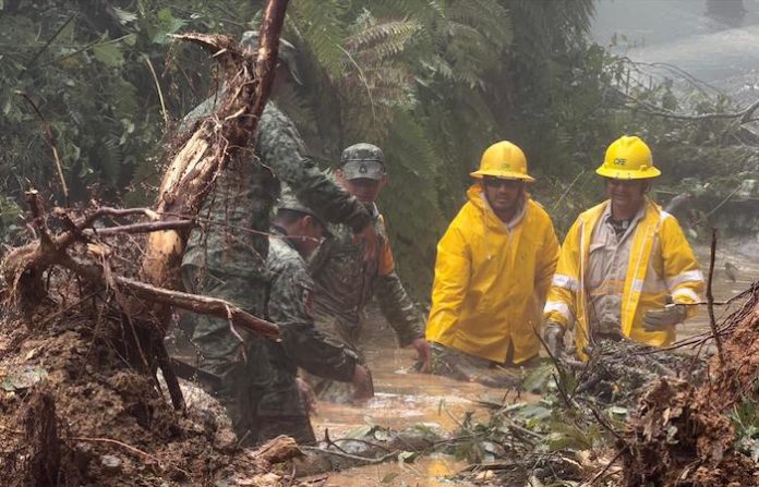 Lluvias intensas dejan 28 muertos y graves afectaciones en varias entidades de México