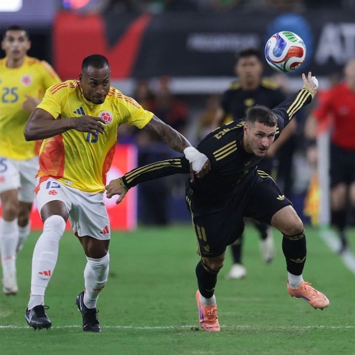 Colombia exhibe a México con goleada de 4-0 en Dallas