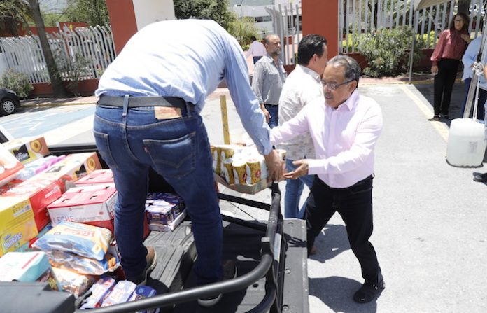 Escobedo se moviliza para apoyar a familias afectadas por lluvias en Veracruz