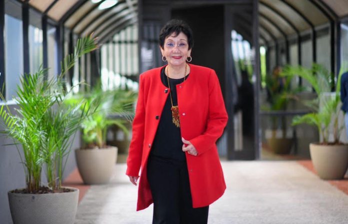 Diputada Lupita Rodríguez cuestiona al Tesorero sobre pago de pensiones a jubilados de la Sección 50