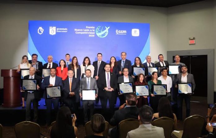 Nuevo León reconoce la excelencia empresarial con el Premio a la Competitividad 2025