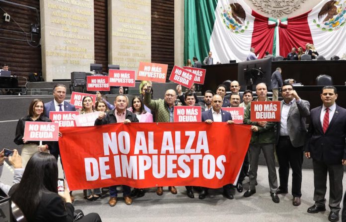 PRI acusa a Morena de instaurar “terrorismo fiscal” con el Código Fiscal 2026