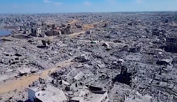 Video: Gaza tras la guerra: imágenes aéreas documentan una devastación completa