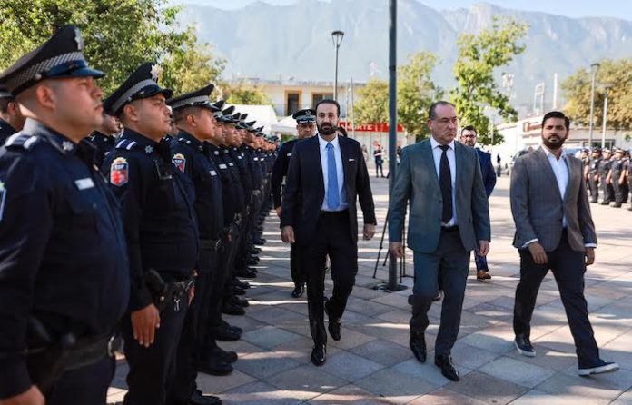 Mauricio Farah refuerza compromiso con la seguridad en San Pedro Garza García