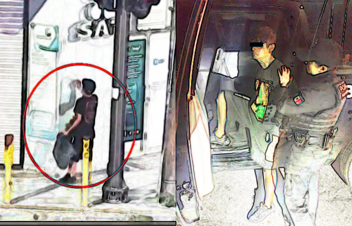 Video: Le paga al “Picasso urbano”: detenido por rayar edificio del SAT