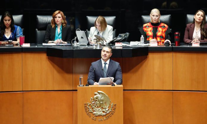 Harfuch defiende ante el Senado avances en seguridad y presume baja histórica de homicidios