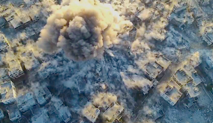 Video: La ciudad de Jabalia en Gaza, reducida a un desierto de ruinas