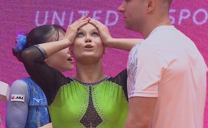 Gimnasta rusa se convierte en 3 veces campeona mundial