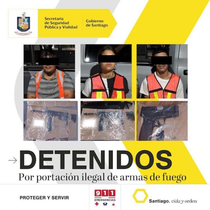 Cae célula delictiva tras operativo conjunto en Santiago