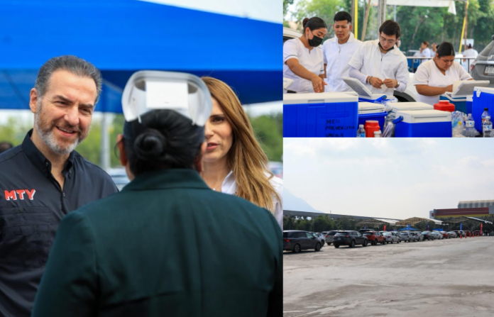 Monterrey impulsa vacunación masiva y refuerza apoyos a familias con Tarjeta Regia Plus