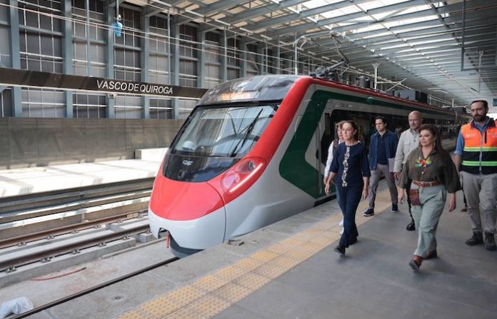 Sheinbaum anuncia que el Tren El Insurgente conectará Toluca con Observatorio a inicios de 2026