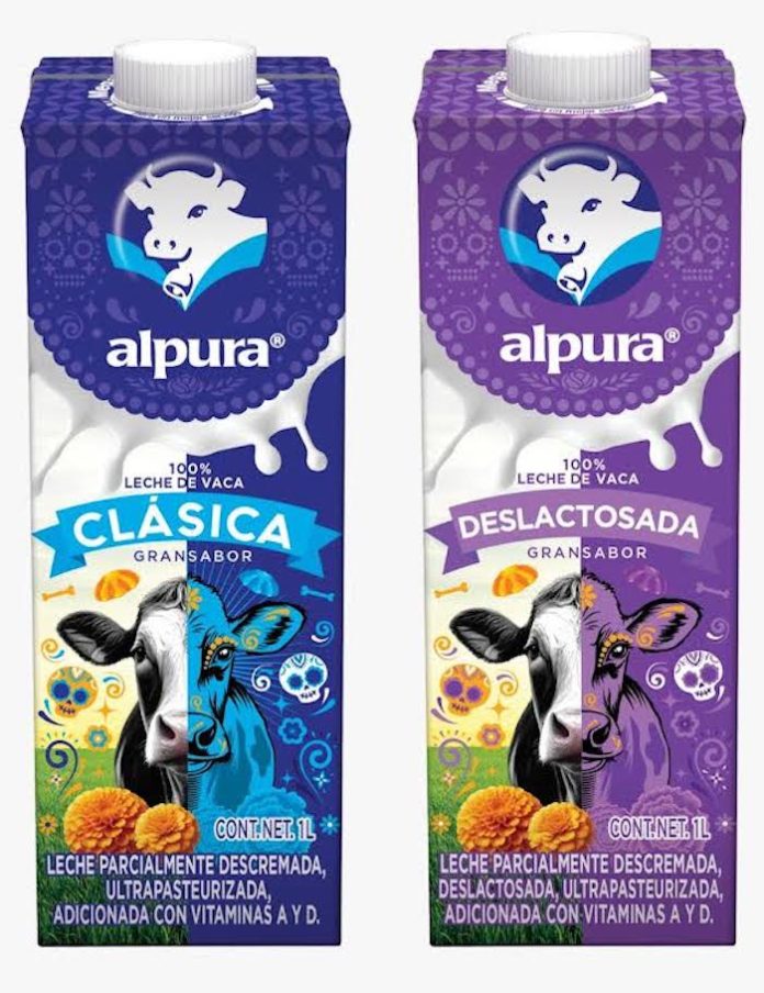 Alpura celebra el Día de Muertos con edición especial de empaques que unen la vida y la memoria