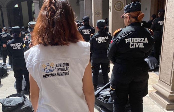 CEDHNL pide fortalecer la función policial con enfoque de derechos humanos