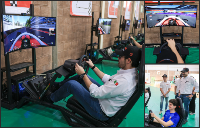 Impulsa David de la Peña el primer torneo de automovilismo virtual en Latinoamérica con el “Reto Santiago”