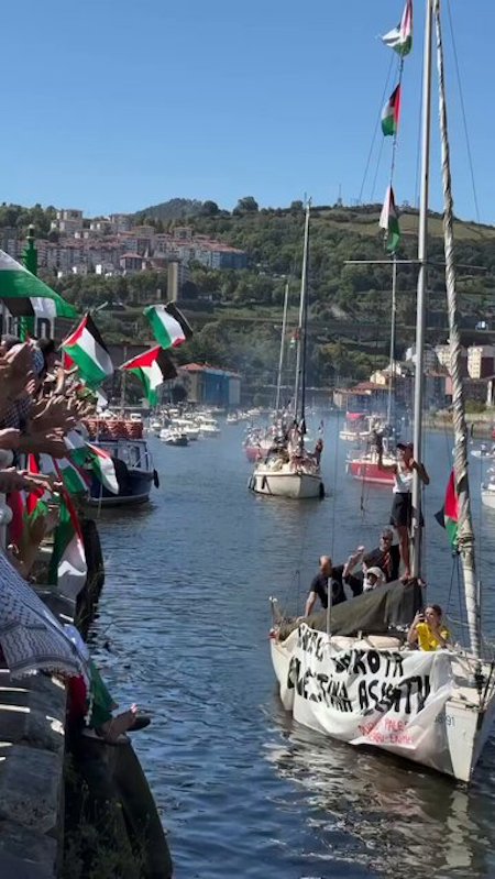 La Sumud Flotilla anuncia una nueva misión para romper el bloqueo de la Franja de Gaza