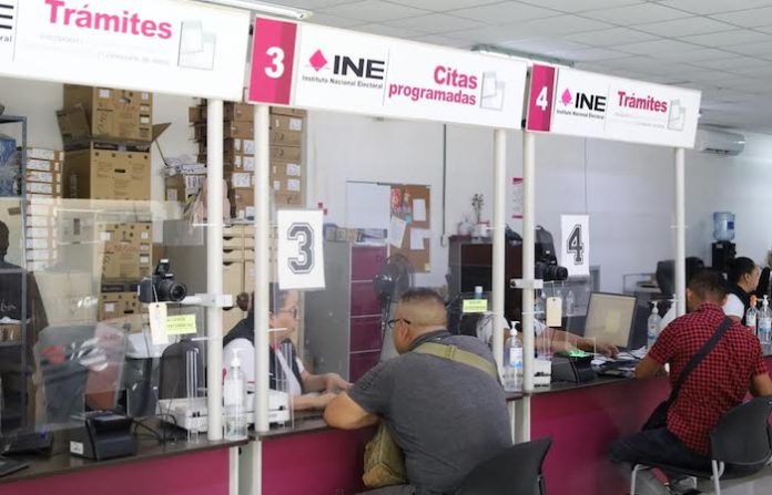 INE reubica módulo para tramitar credencial en Zuazua