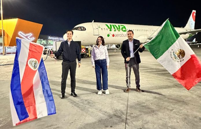Nuevo León despega hacia Centroamérica con la nueva ruta Monterrey–San José, Costa Rica