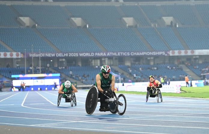 Edgar Navarro da séptima presea para México en Mundial de Para Atletismo Nueva Delhi 2025