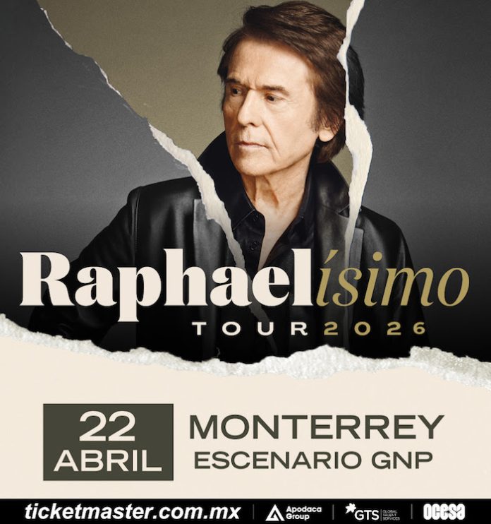 Raphael regresa a México con “Raphaelísimo”, un espectáculo que celebra seis décadas de carrera
