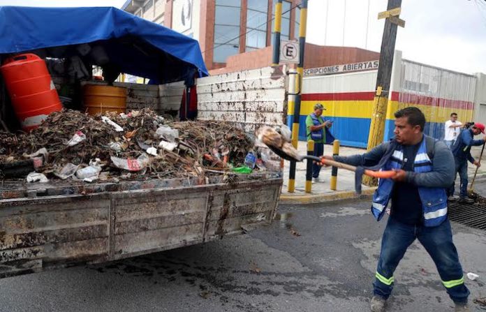San Nicolás refuerza limpieza de drenajes para prevenir inundaciones