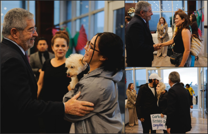 Regresan los mexicanos que viajaban en la flotilla Global Sumud