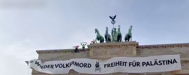 “¡Genocidio nunca más!”: activistas a favor de Palestina se manifiestan en Berlín