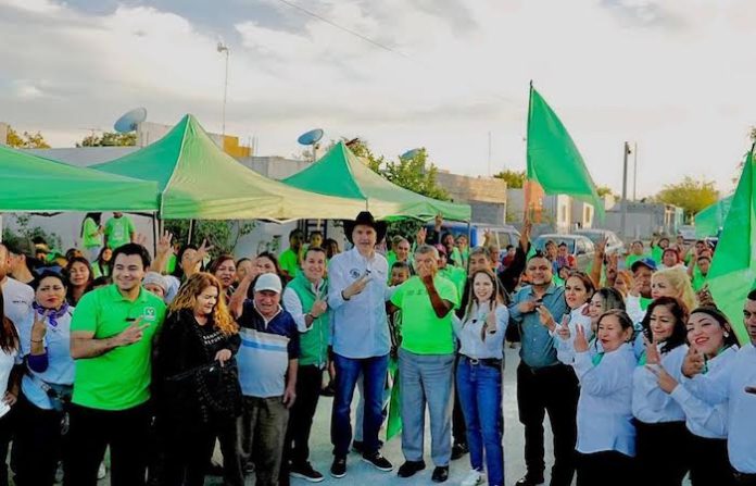 Waldo Fernández abre el nuevo Comité del Partido Verde en Pesquería