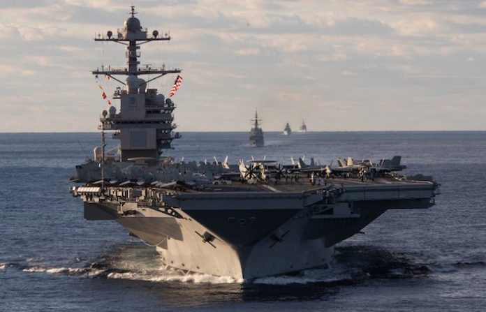 EU despliega su portaaviones Gerald R. Ford en el Caribe ante la escalada con Venezuela