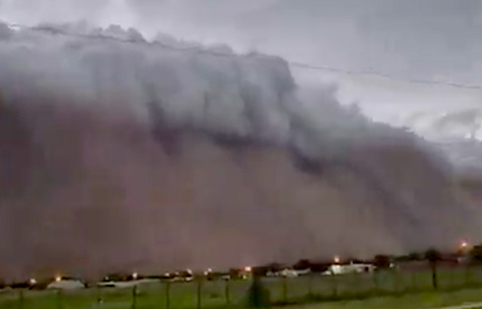 ¡Cielo apocalíptico! Nubes terroríficas sobre Argentina