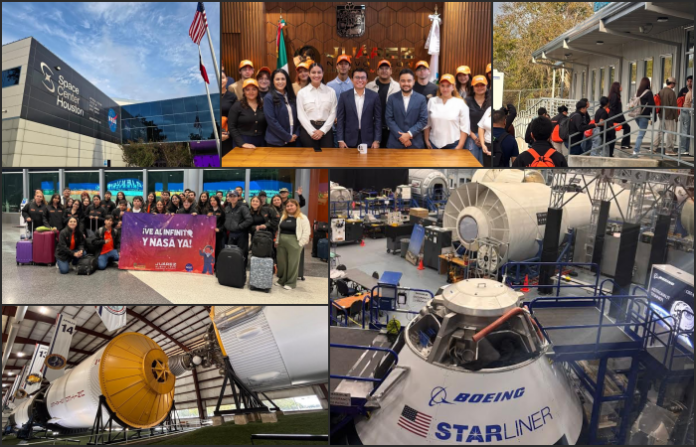 Juárez hace historia al enviar a 40 jóvenes a una semana de capacitación en la NASA