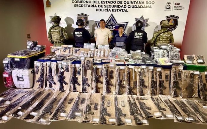 Detienen a integrantes del Cártel Jalisco Nueva Generación en el sureste mexicano