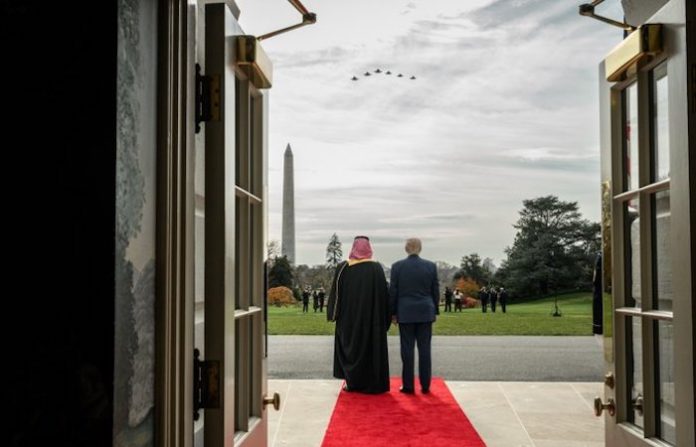 La inversión saudí en EU podría alcanzar el billón de dólares, estima Trump