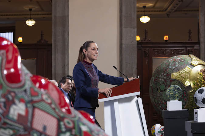 Video: Sheinbaum responde otra vez a comentarios de Trump sobre ataques en México