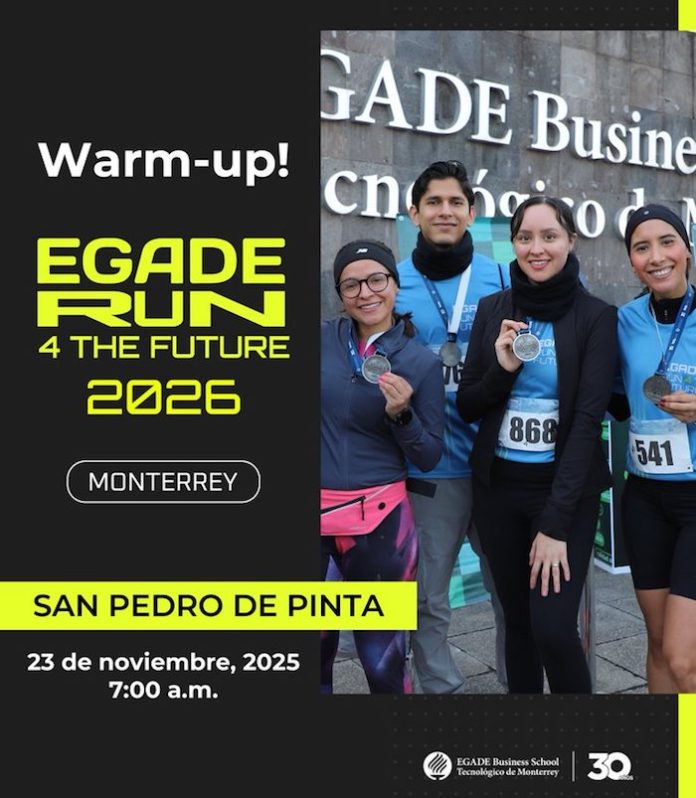 EGADE Business School anuncia la carrera “EGADE Run 4 The Future” 2026