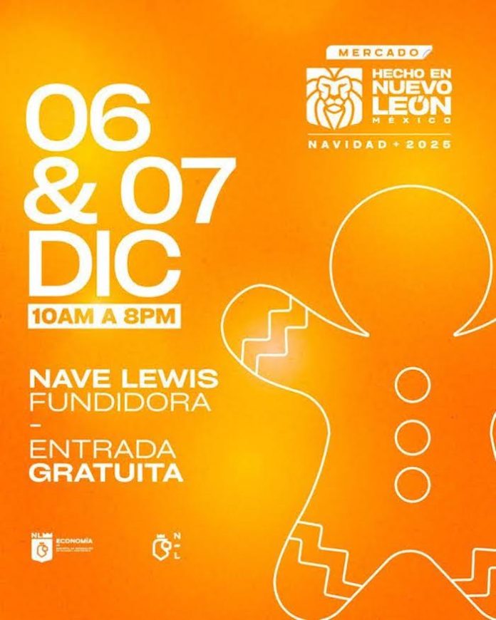 La creatividad navideña local toma la Nave Lewis con el Mercado Hecho en Nuevo León