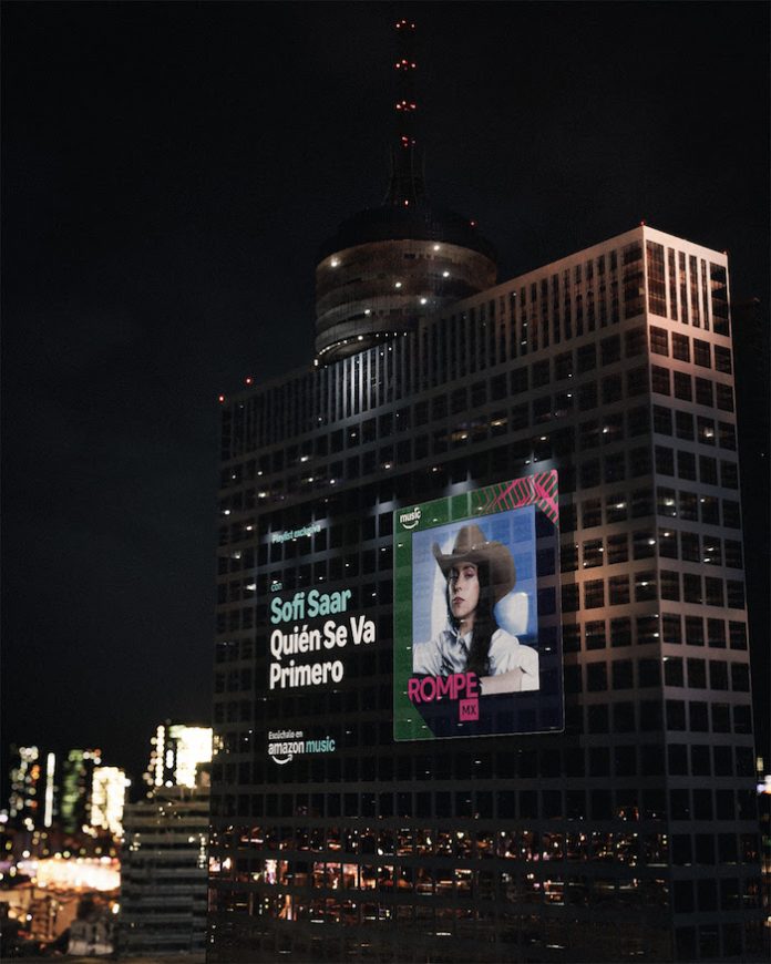Sofi Saar, la voz del “popteño”, es reconocida como Artista Rompe MX por Amazon Music