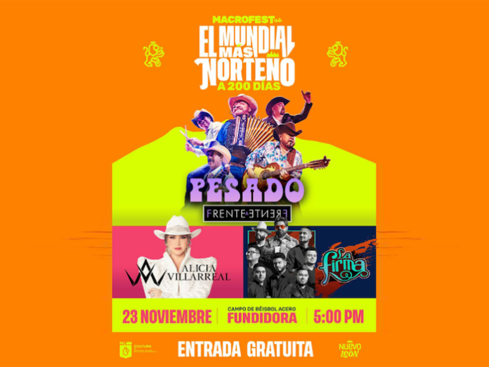 Nuevo León inicia la cuenta regresiva de 200 días rumbo al Mundial con un Macrofest en Fundidora