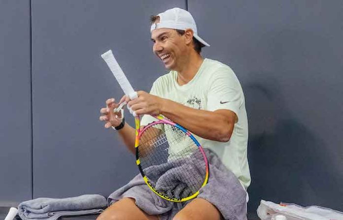Nadal volvió a la pista un año después de su retirada