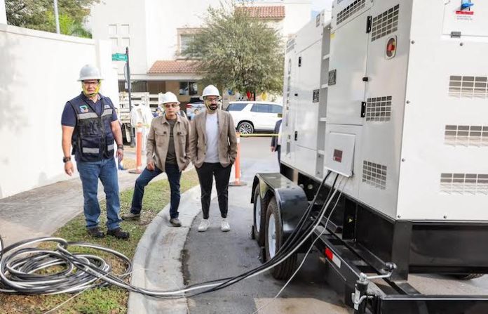 San Pedro activa plantas móviles para responder a apagones y evitar que las colonias queden a oscuras