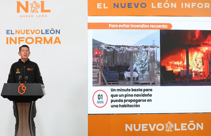 Protección Civil emite recomendaciones para evitar incendios por decoración navideña