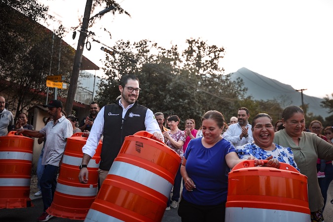 David de la Peña entrega dos obras viales que renovan la movilidad en la comunidad de San Pedro