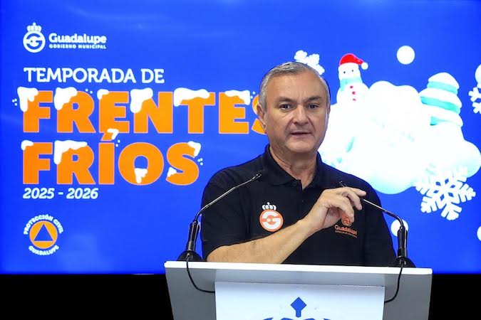 Guadalupe activa su Comité de Protección Civil ante el inicio de la temporada invernal